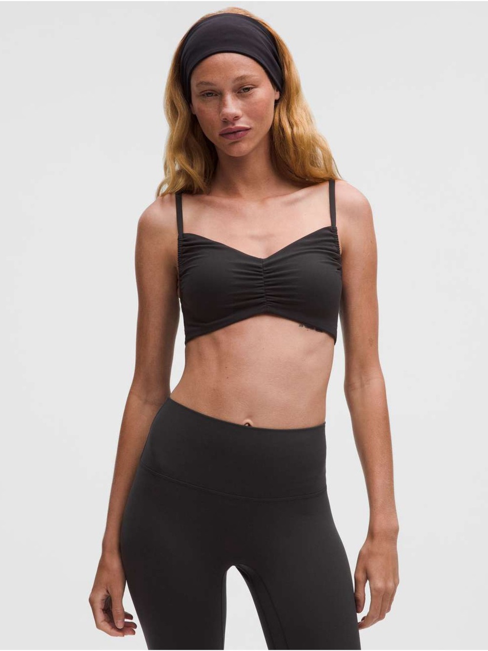 Lululemon Nulu Ruched Spaghetti-Strap Bra *Light Support, A–C Cups